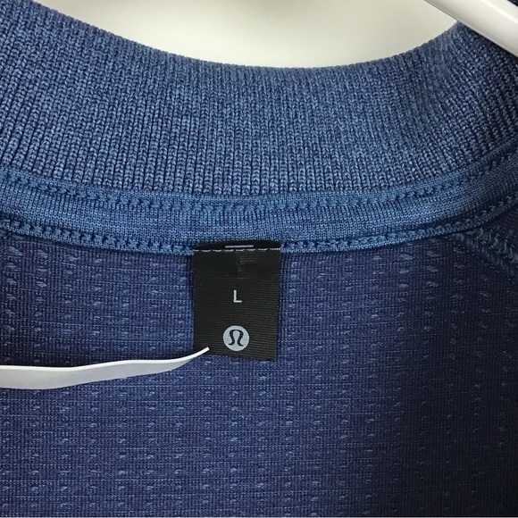 Lululemon men’s short sleeve polo shirt large - Picture 3 of 9
